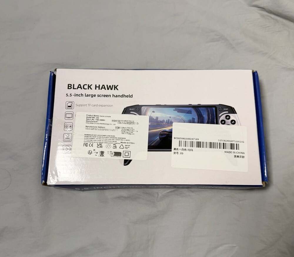Black Hawk X9 5.5-Inch Handheld Game Console